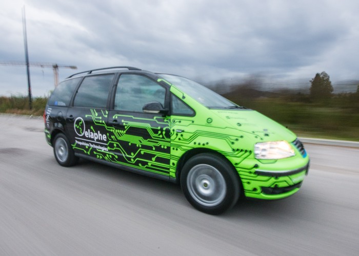 Elaphe In-Wheel Directus Hybrid Vehicle